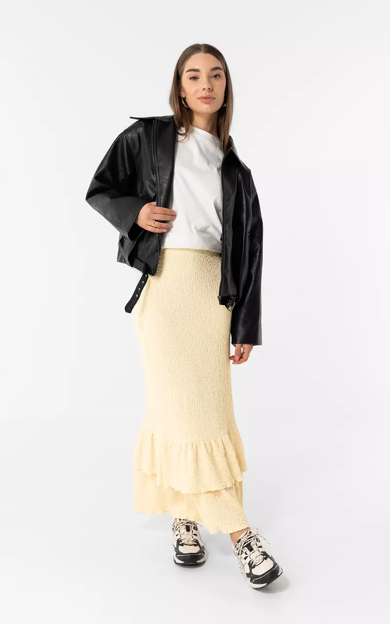 Layered rok Geel