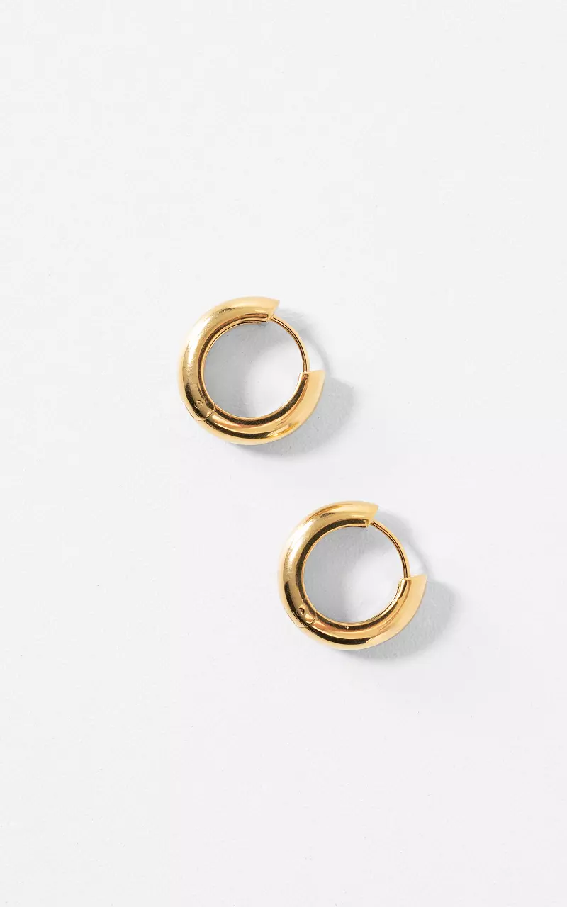 Hoop earrings Gold