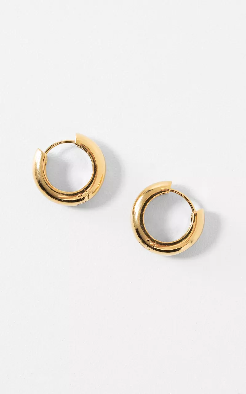 Hoop earrings Gold