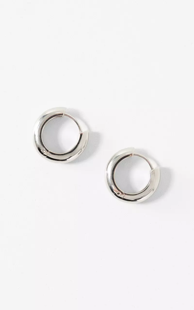 Hoop earrings Silver