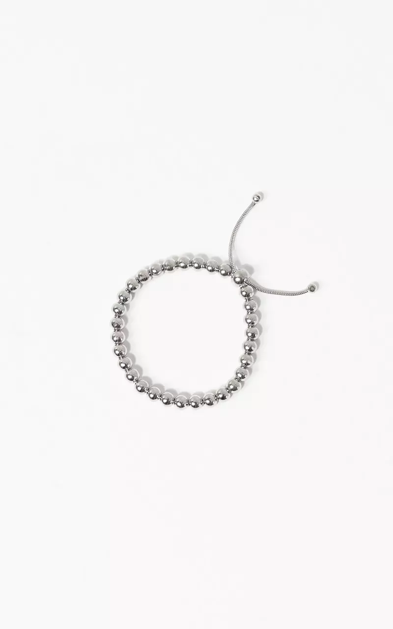 Beaded bracelet Silver