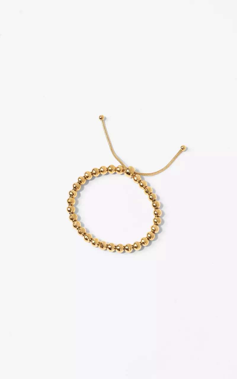 Beaded bracelet Gold