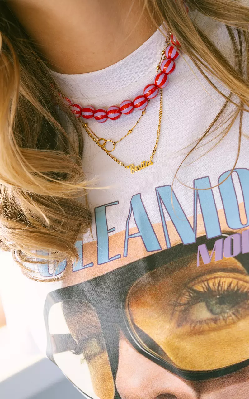 Adjustable necklace Gold