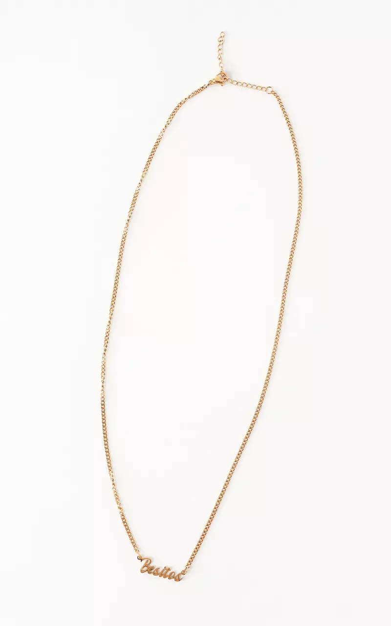 Adjustable necklace Gold