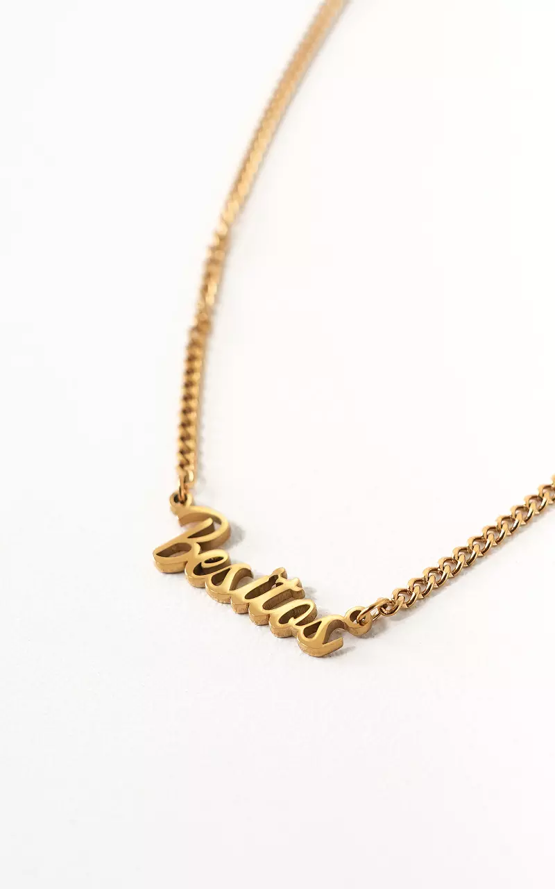 Adjustable necklace Gold