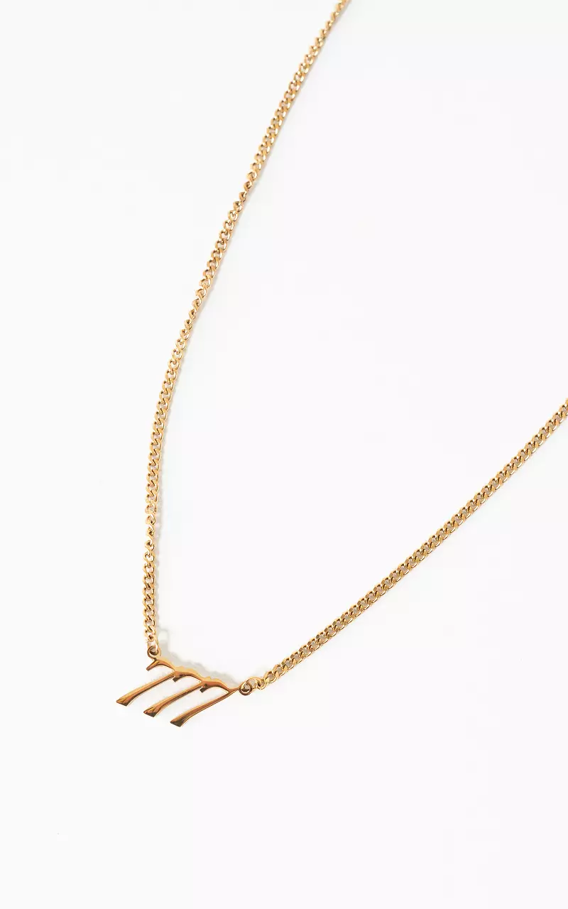 Adjustable necklace Gold