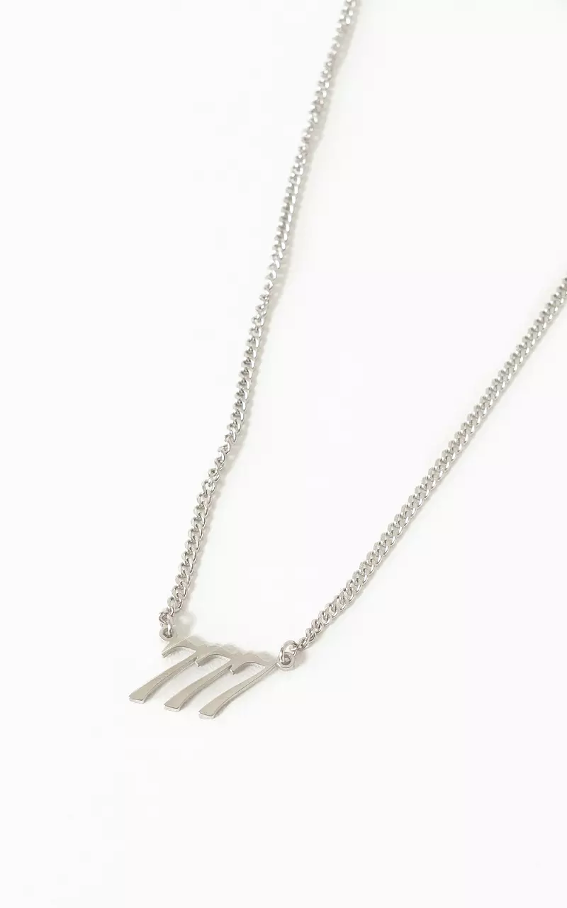 Adjustable necklace Silver
