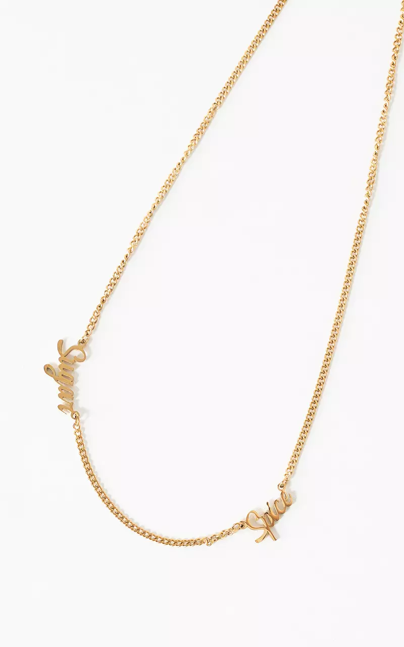 Adjustable necklace Gold