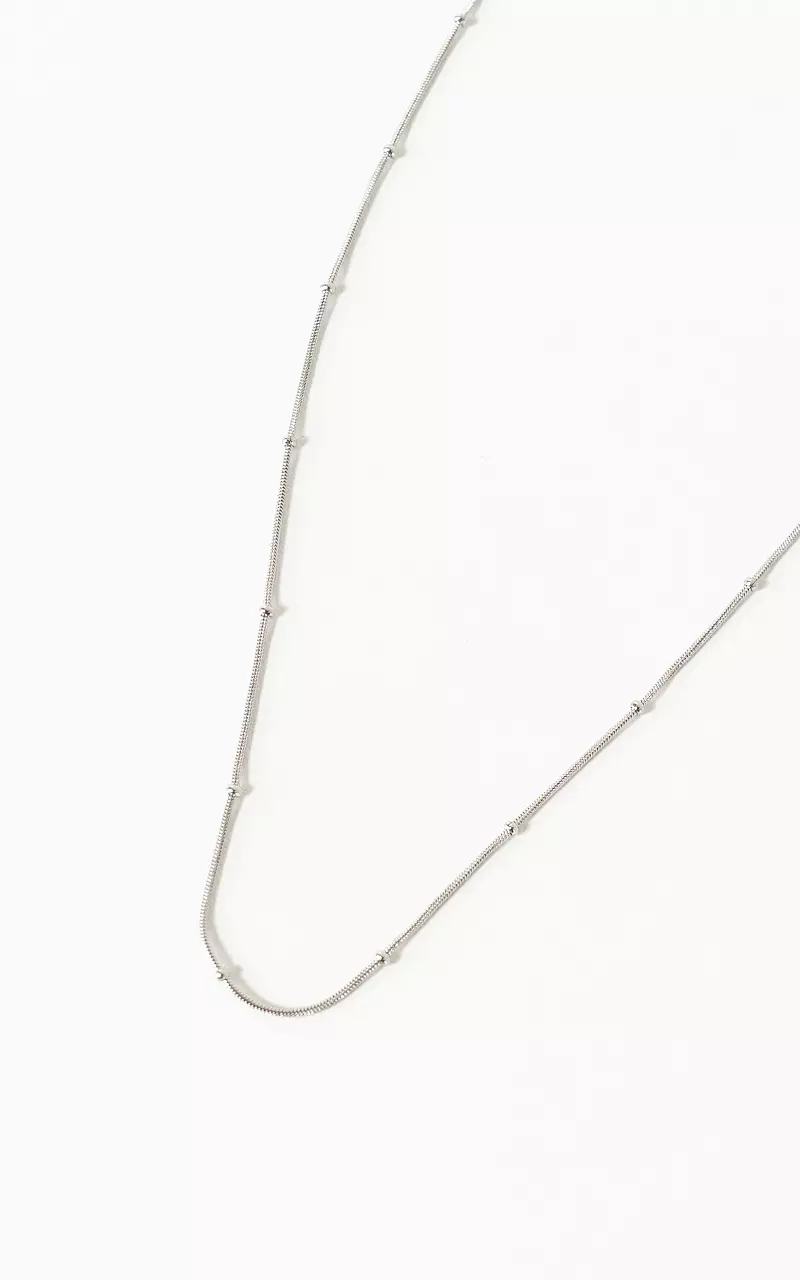 Adjustable necklace Silver