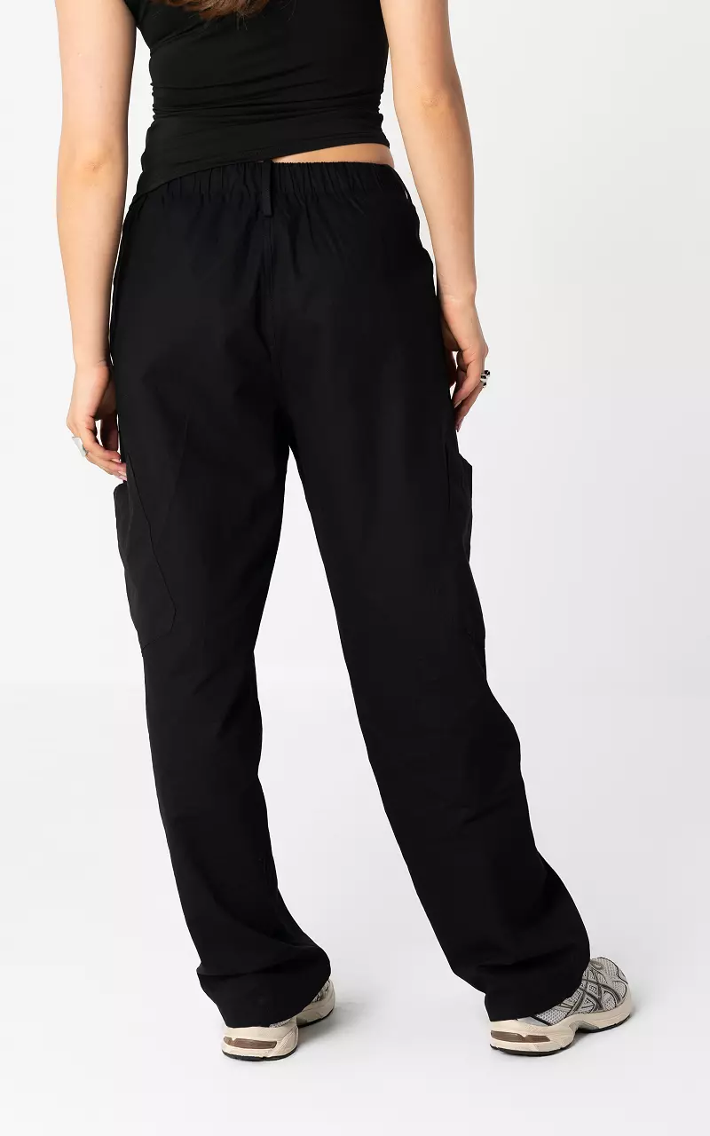Cargo Hose mit elastischem Bund Schwarz