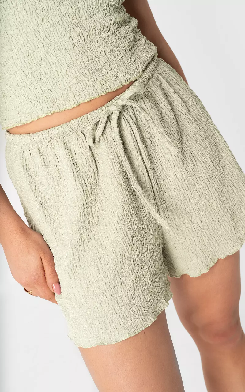 Stretch shorts Light Green