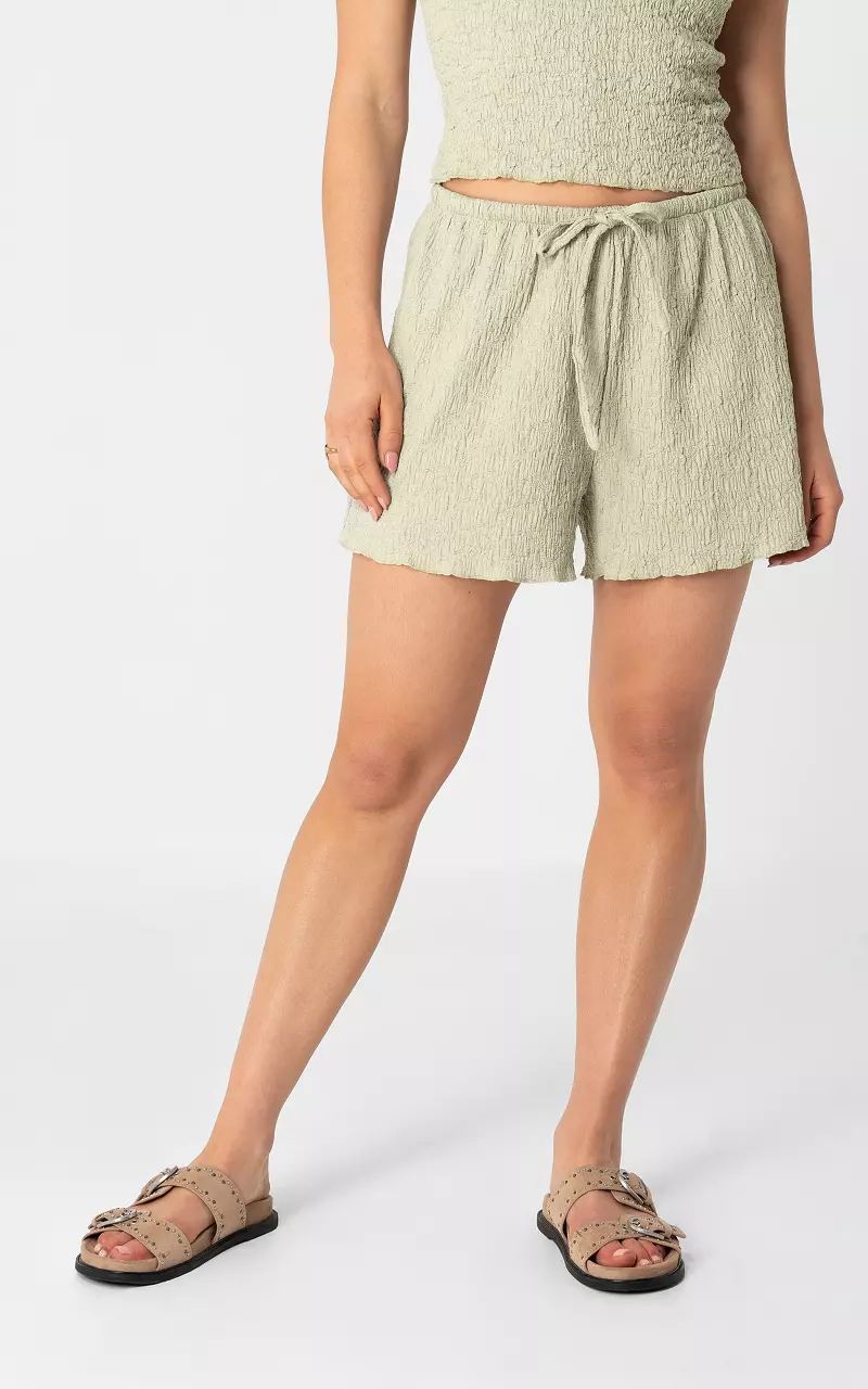 Stretch shorts Light Green