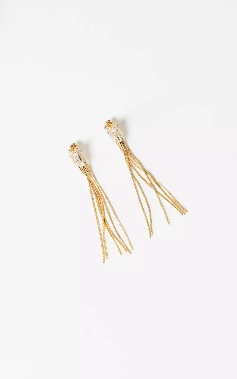 Fringe earrings Gold