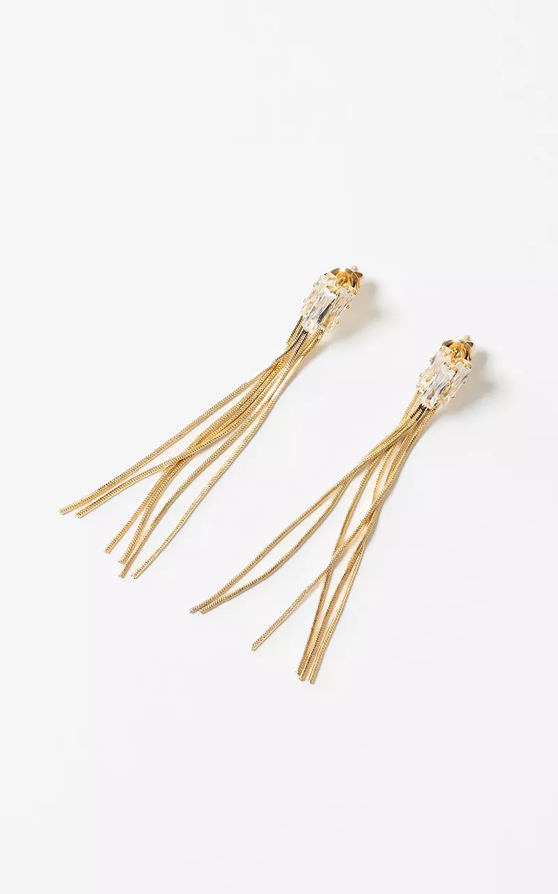 Fringe earrings Gold