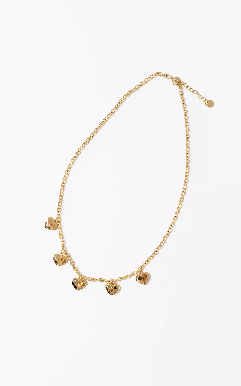 Hartjes ketting Goud