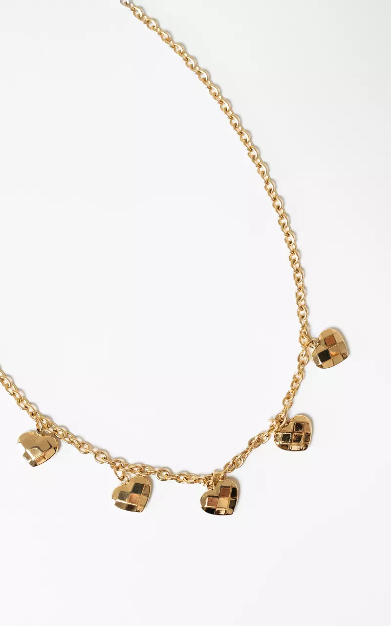 Hartjes ketting Goud