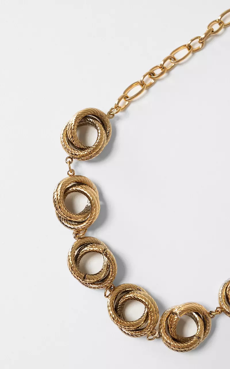 Adjustable necklace Gold