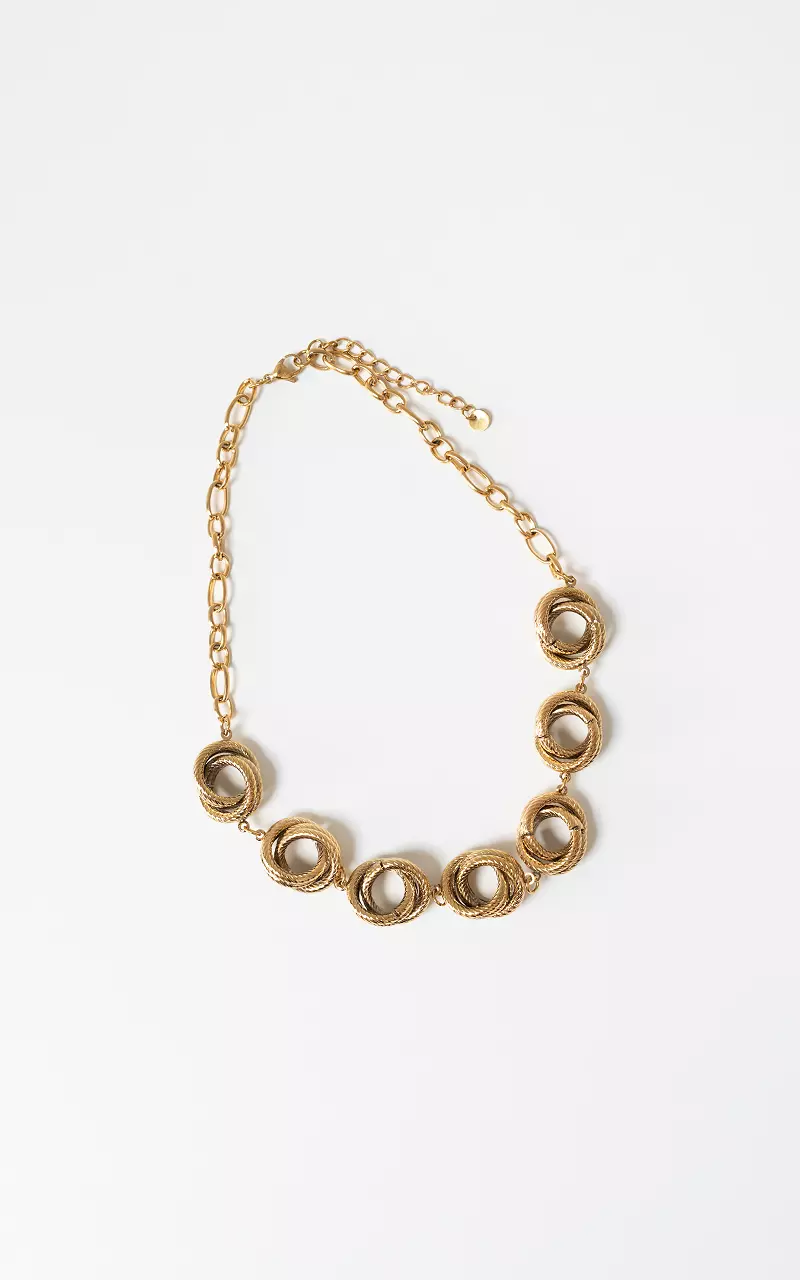 Adjustable necklace Gold