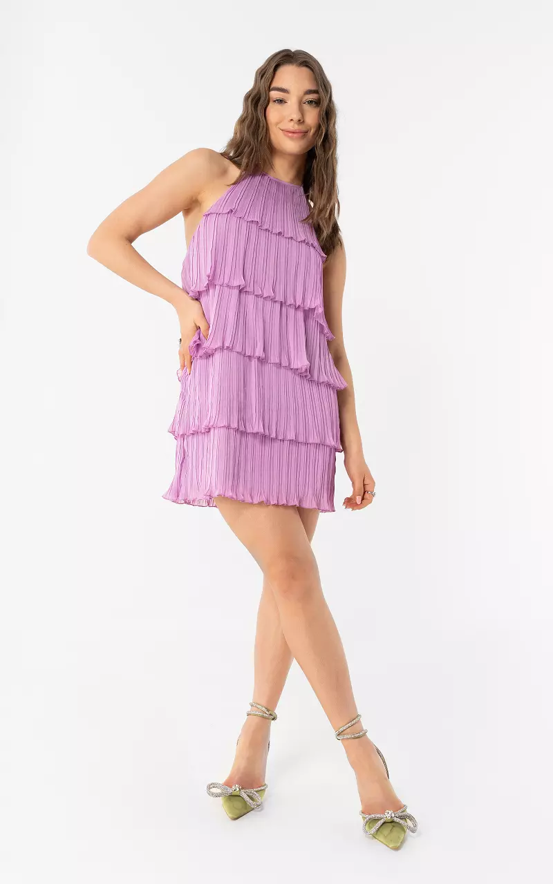 Stufenkleid Lila