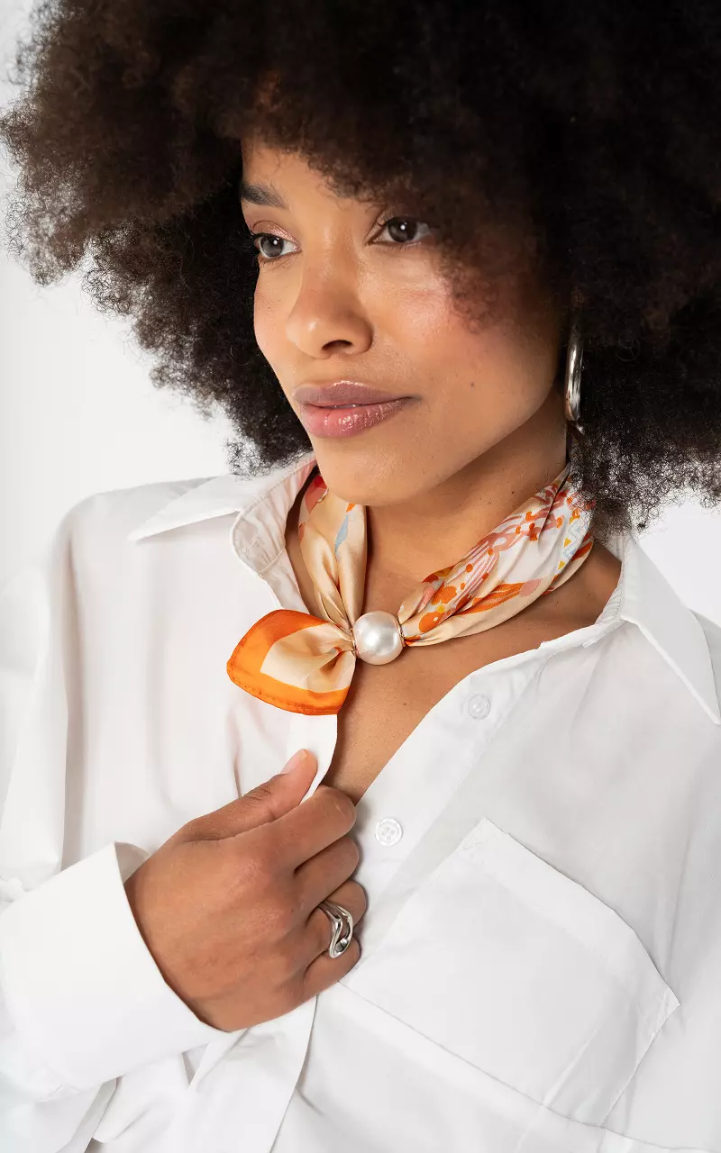 Knot scarf Orange