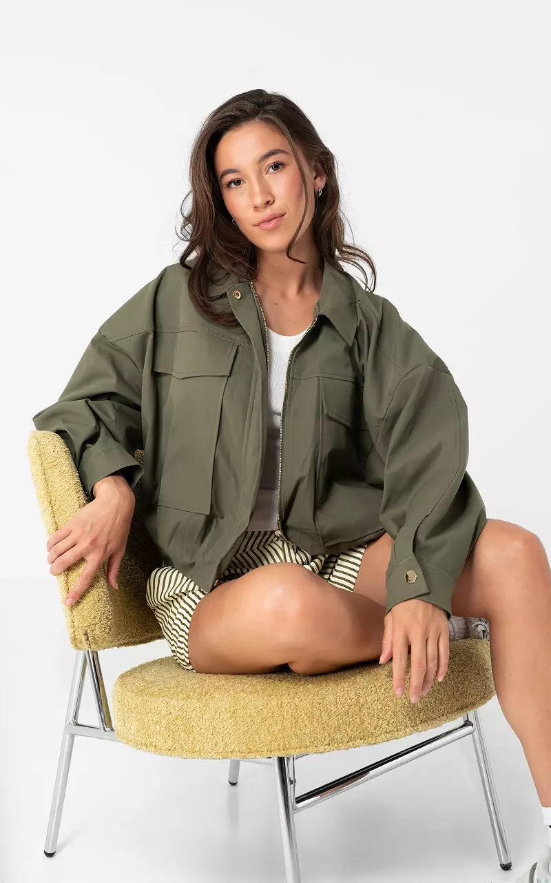 Balloon Jacke Grün