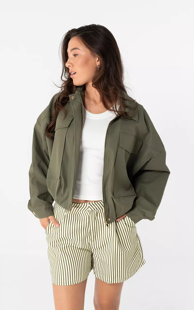 Balloon Jacke Grün