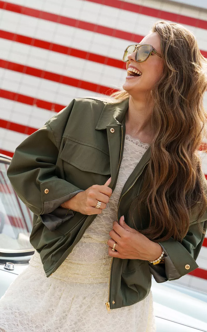Balloon Jacke Grün