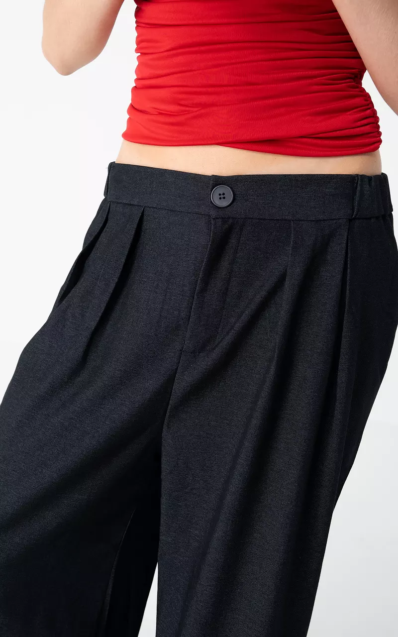 Loose-Fit Hose Dunkelblau