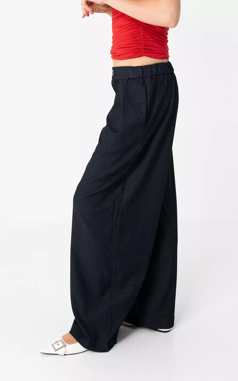 Loose-Fit Hose Dunkelblau