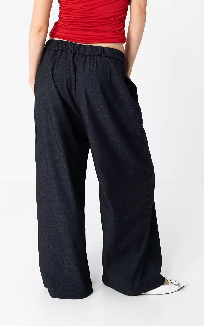 Loose-Fit Hose Dunkelblau