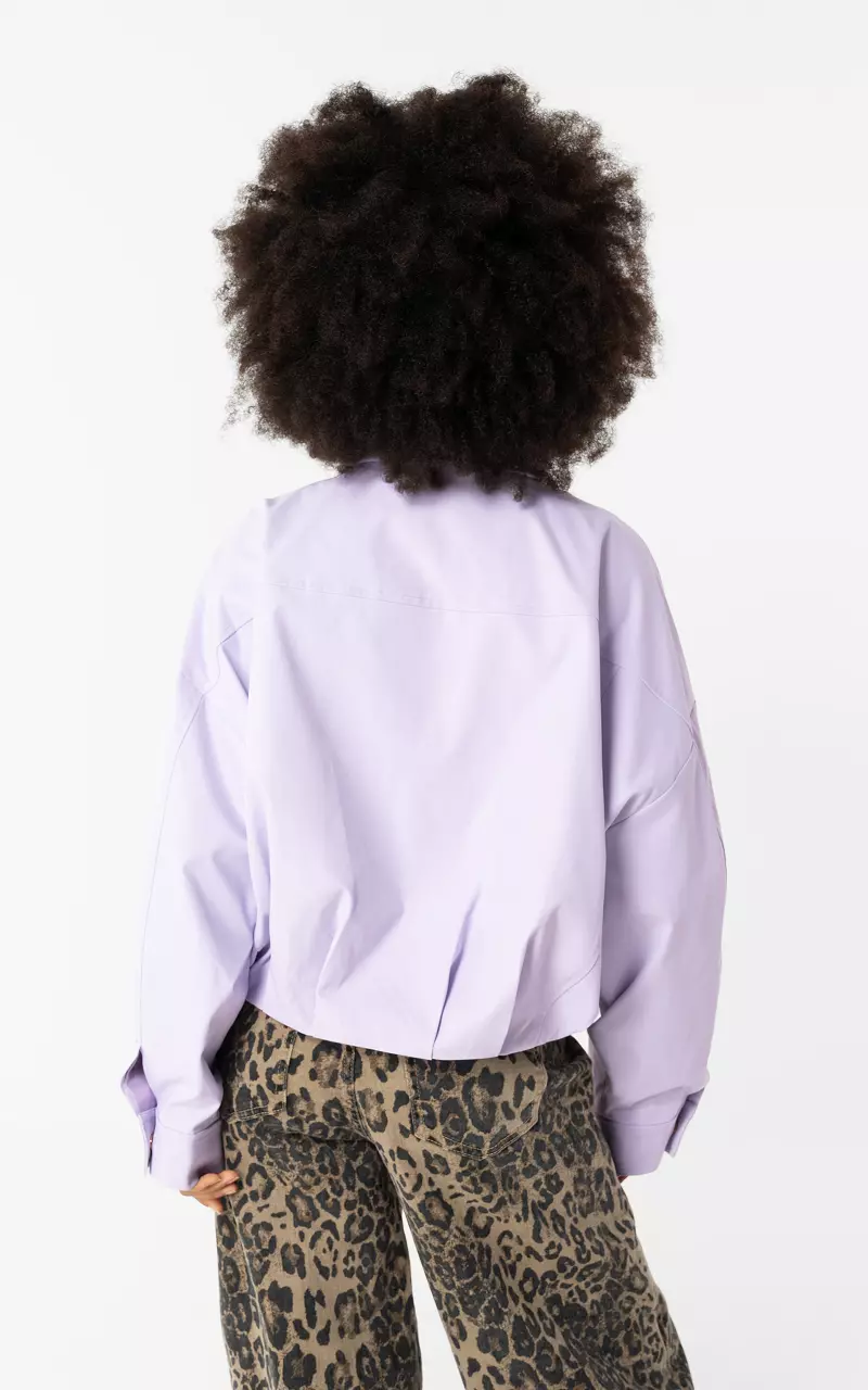 Balloon Jacke Flieder