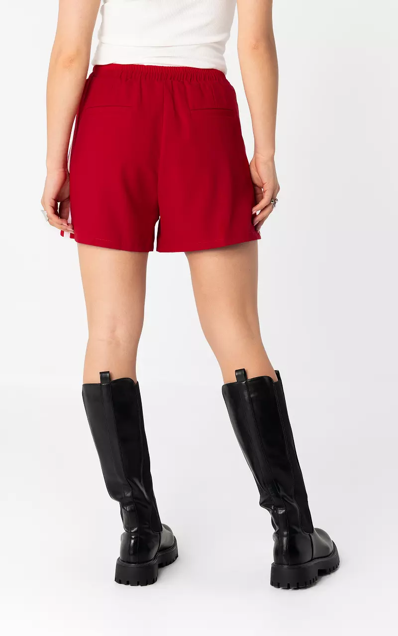 Shorts mit Streifen  Rot Hellrosa