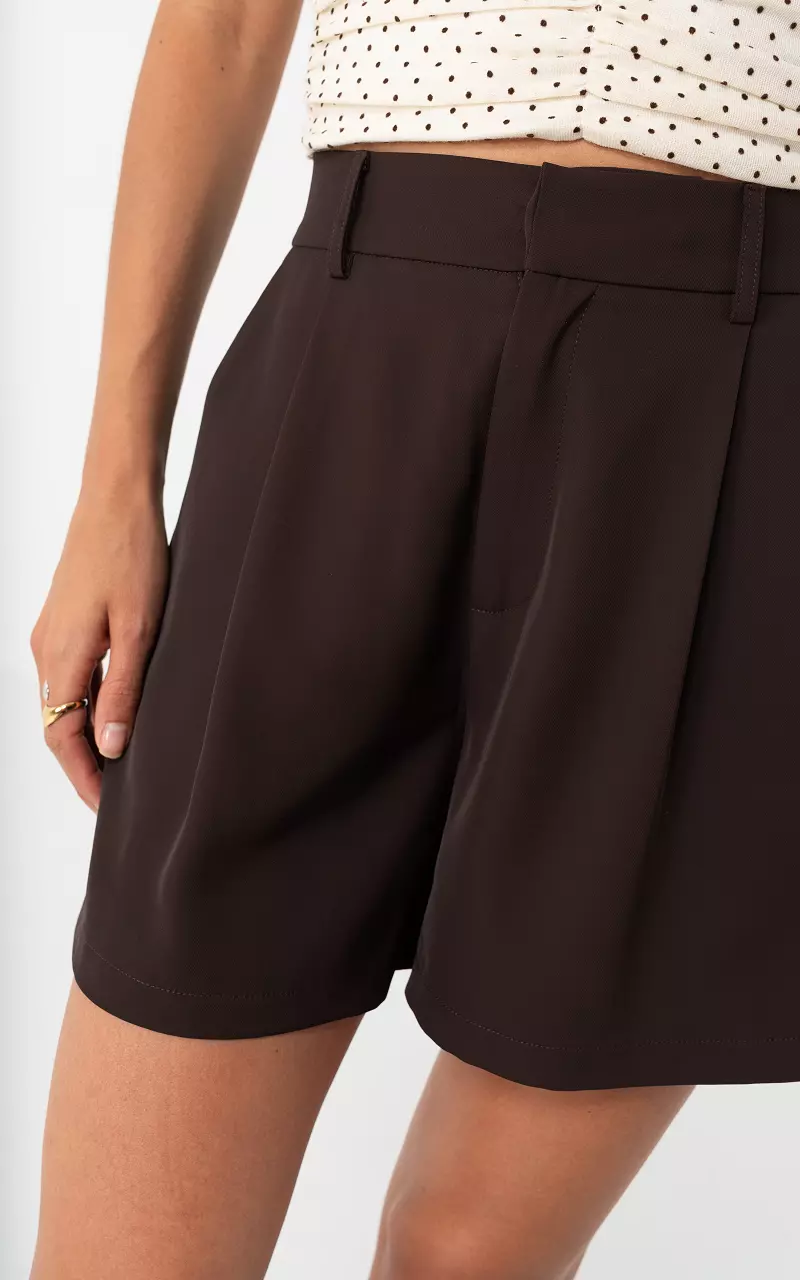 Short trousers Dark Brown