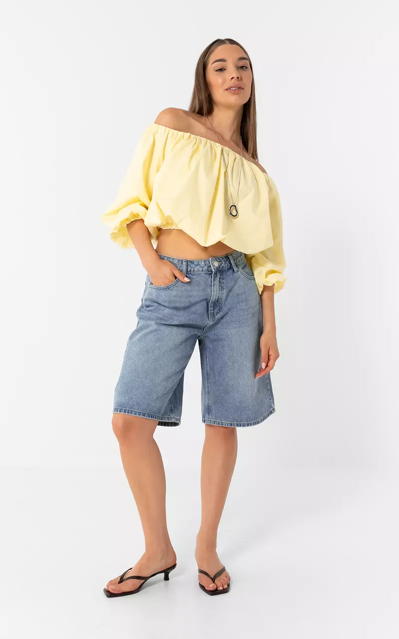 Jeans-Shorts Blau