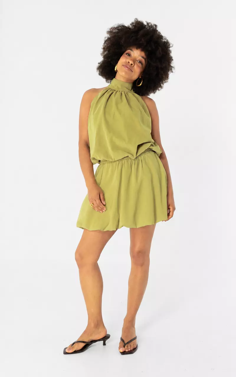 Balloon skort Light Green