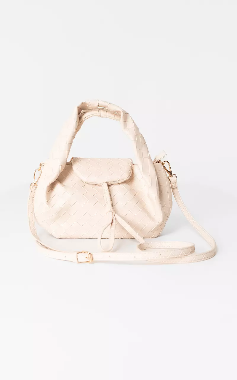 Soepele tas Creme
