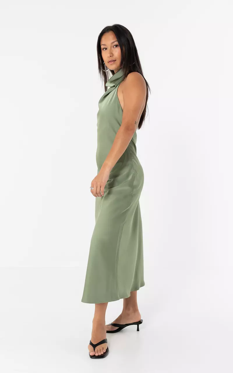 Halter jurk Groen