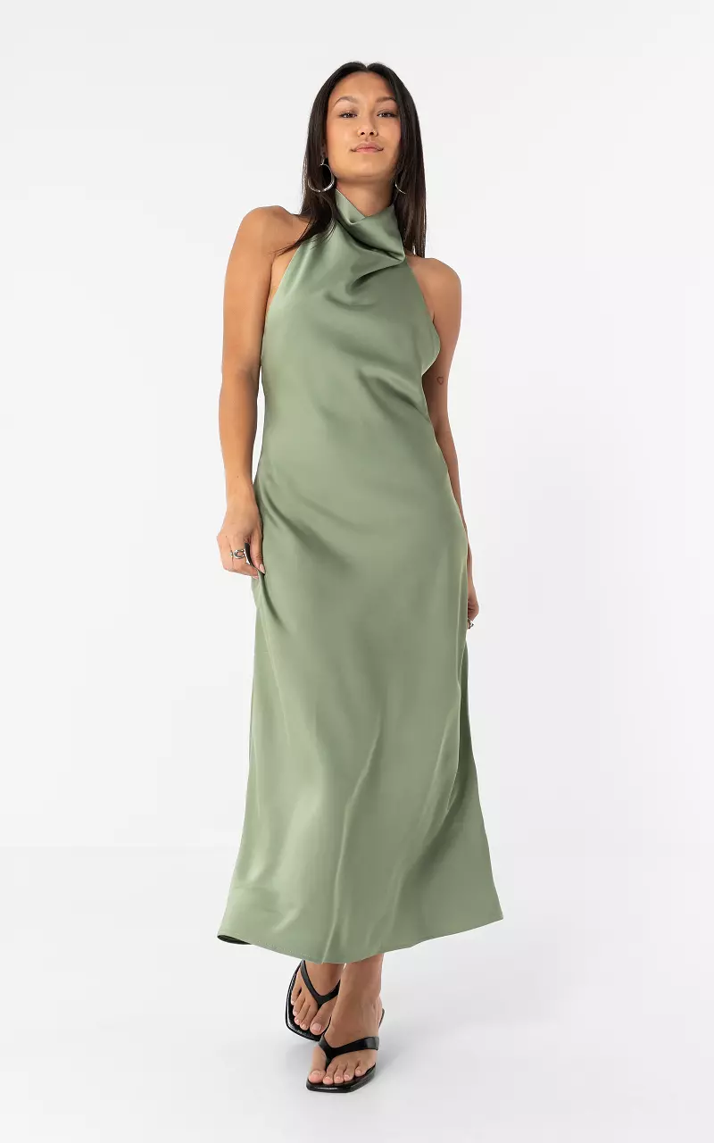 Halter jurk Groen