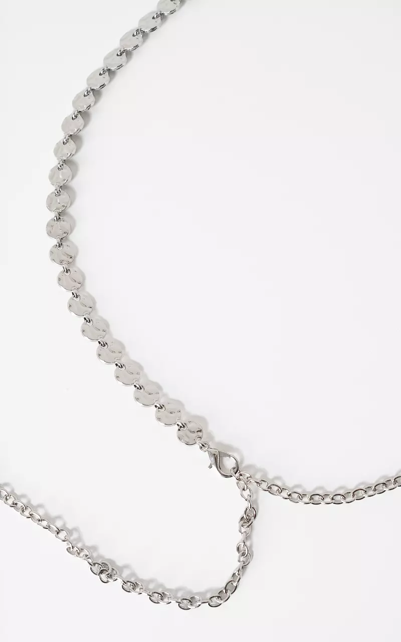 Ketting riem Zilver