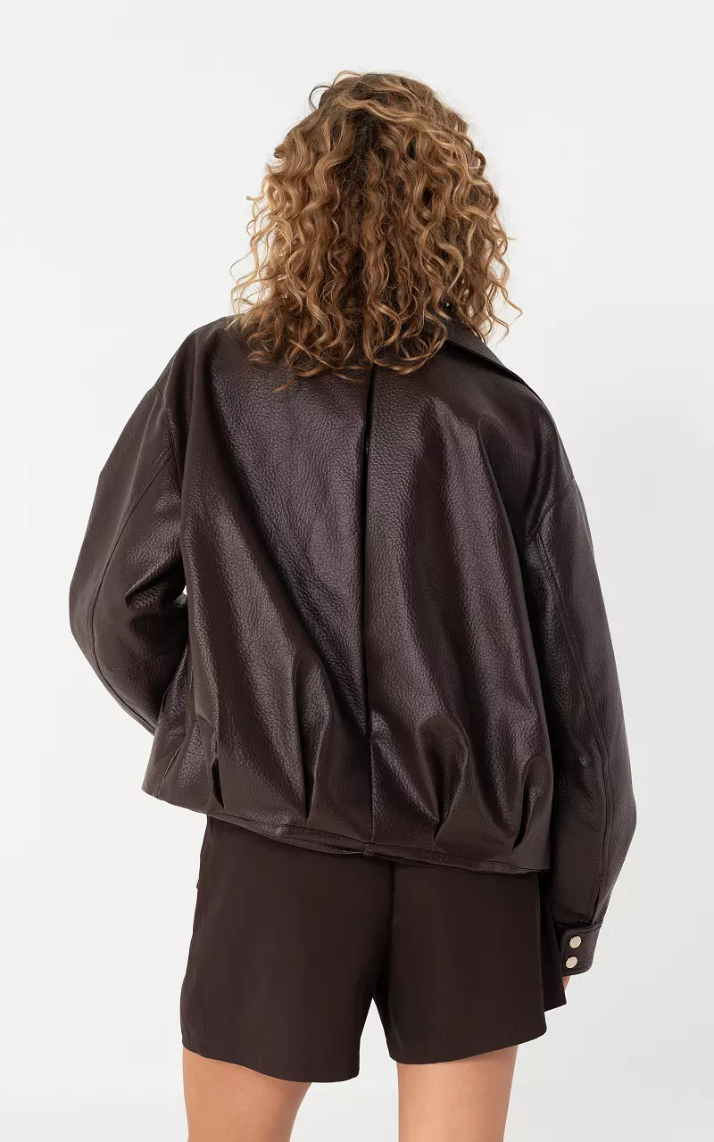 Oversized jack Donkerbruin