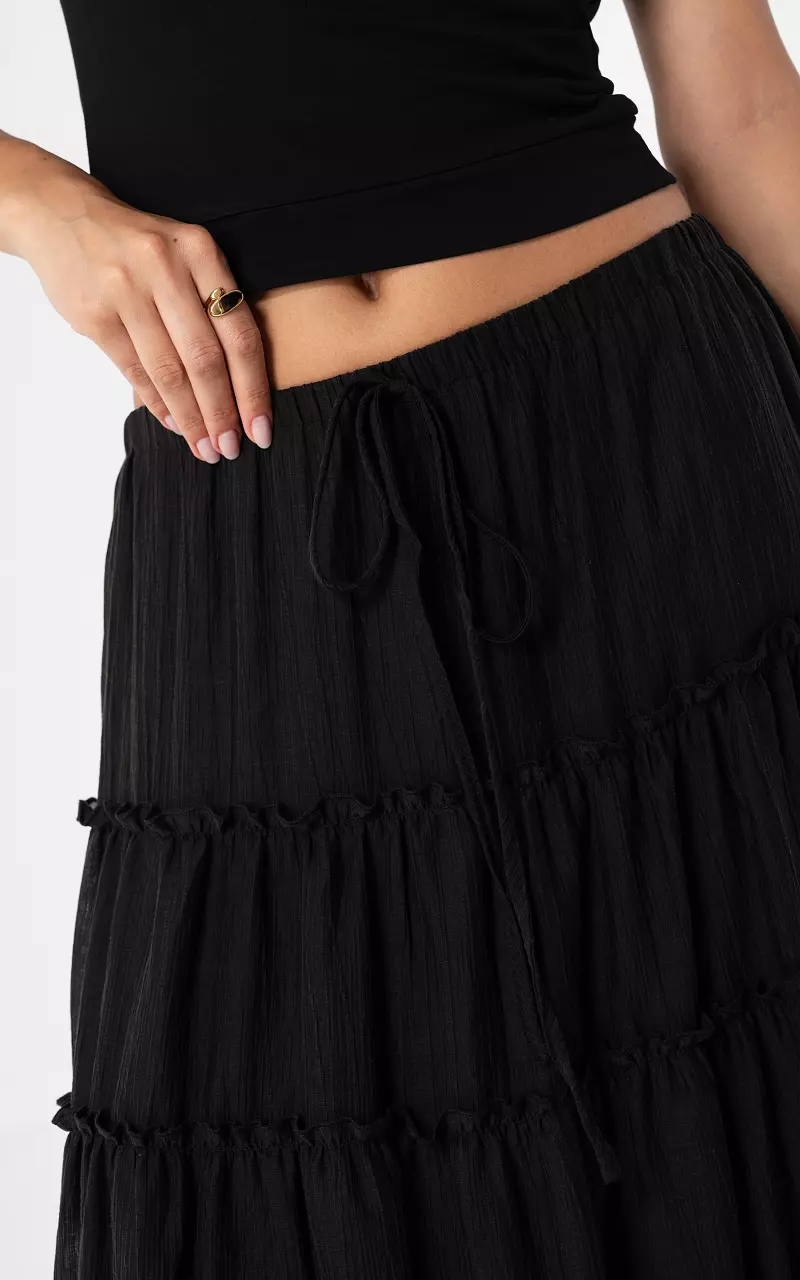 Maxi skirt Black