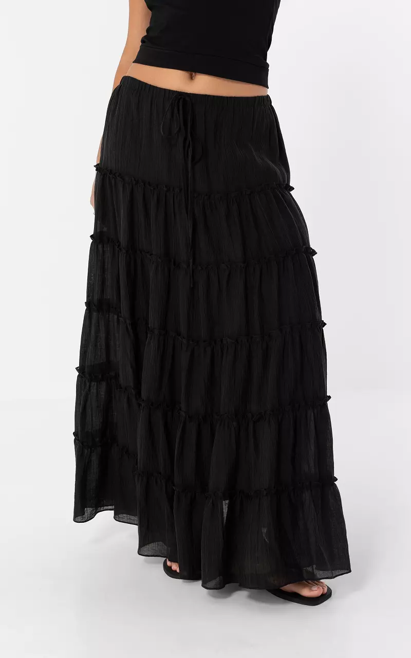 Maxi skirt Black