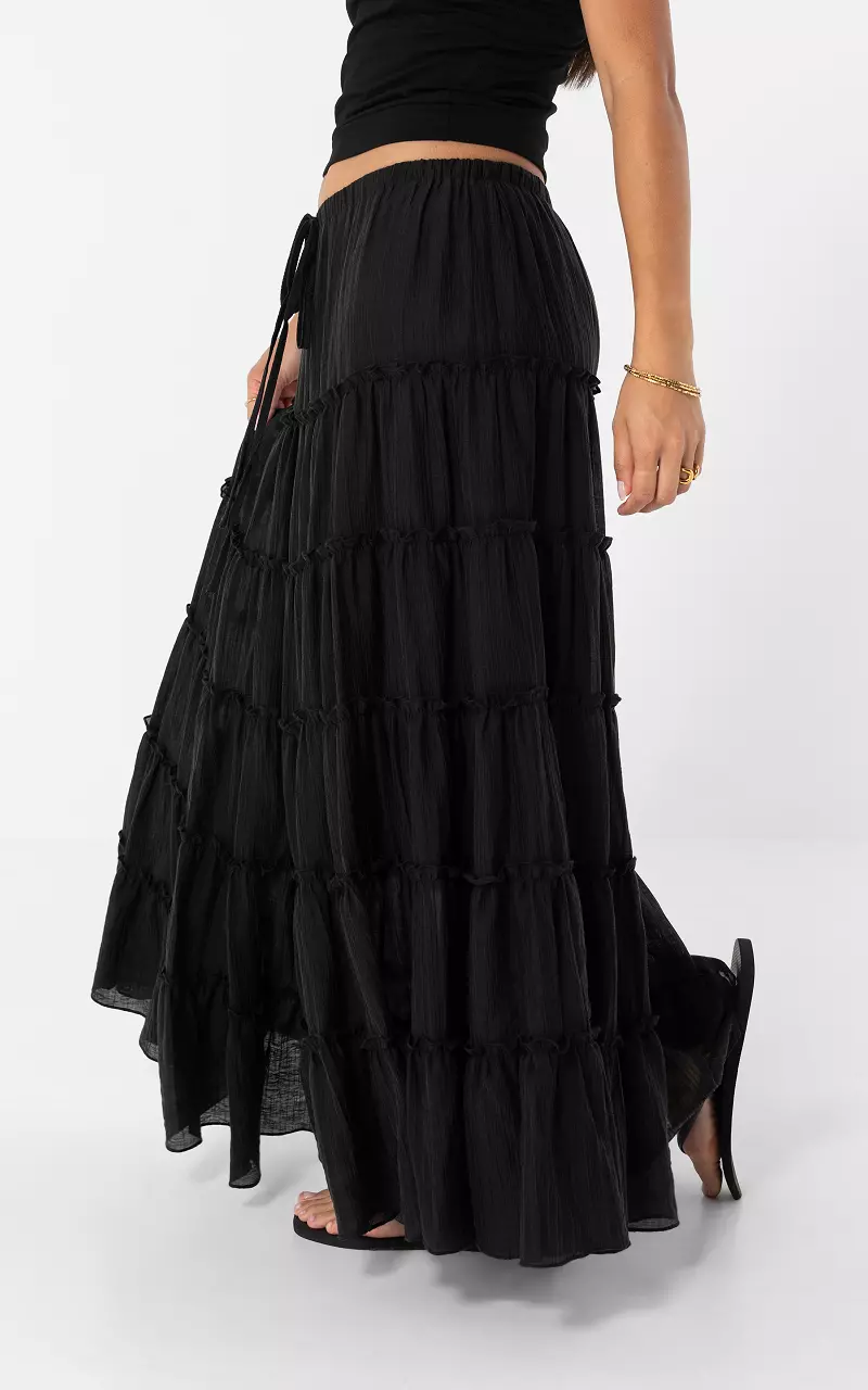 Maxi skirt Black