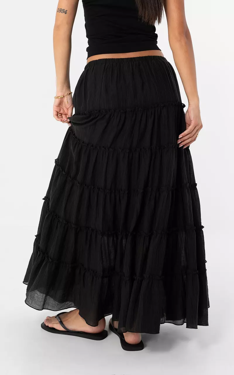 Maxi skirt Black