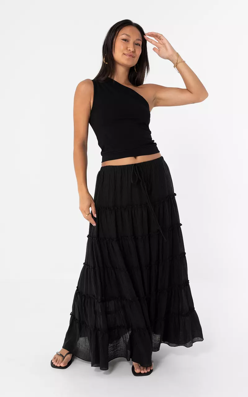 Maxi skirt Black