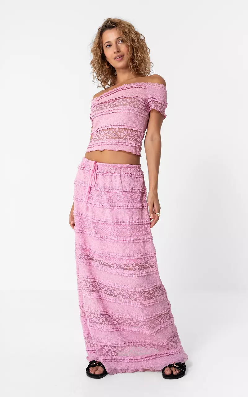Stretchy Rock Pink