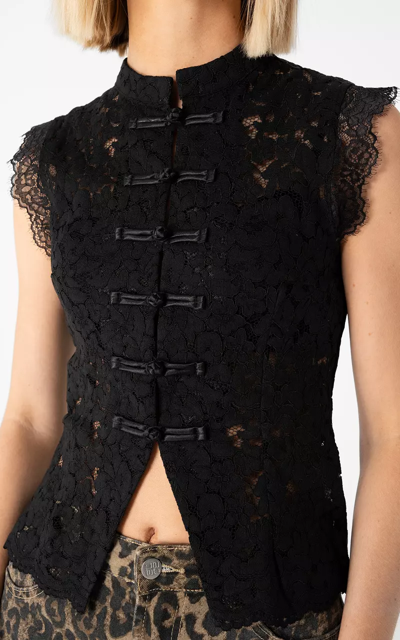 Lace top Black