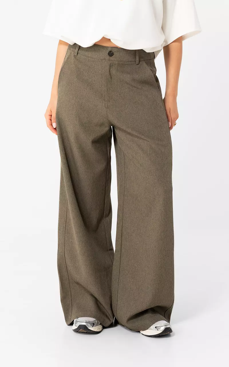 Wide leg pantalon Bruin