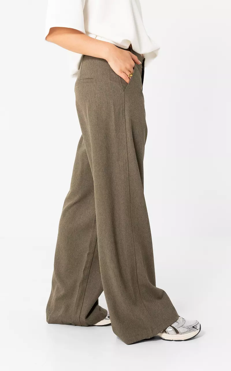 Wide leg pantalon Bruin