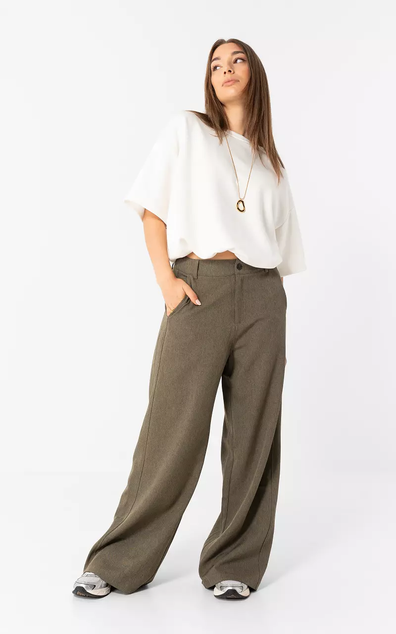 Wide leg pantalon Bruin